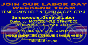 Join Our Labor Day Weekend Team